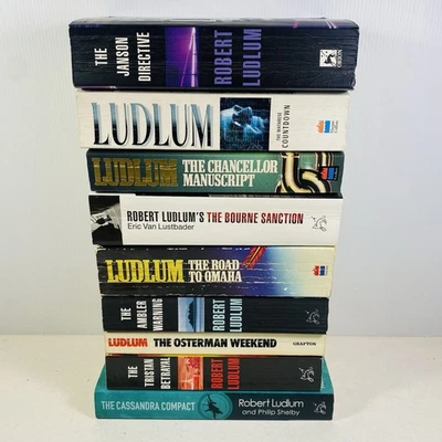 9 Lot Robert Ludlum-Cassandra Compact, Matarese Countdown, Tristan Betrayal,+6 - Image 1 of 4