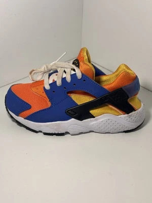 AMPUTEE 左鞋 仅耐克 Huarache Run Hyper Royal Kids 尺码 11c 704949-421 — 第 1/4 张图片