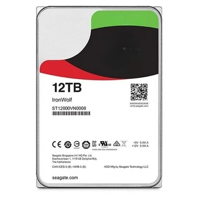 Compatible Seagate ST12000VN0008 12TB 7.2K RPM 3.5" NAS SATA 6Gb/s Internal HDD - Image 1 of 3