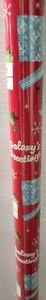 Hallmark Wrapping Paper Christmas The Mandalorian Grogu Baby Yoda 55 sq ft Roll - Picture 1 of 4