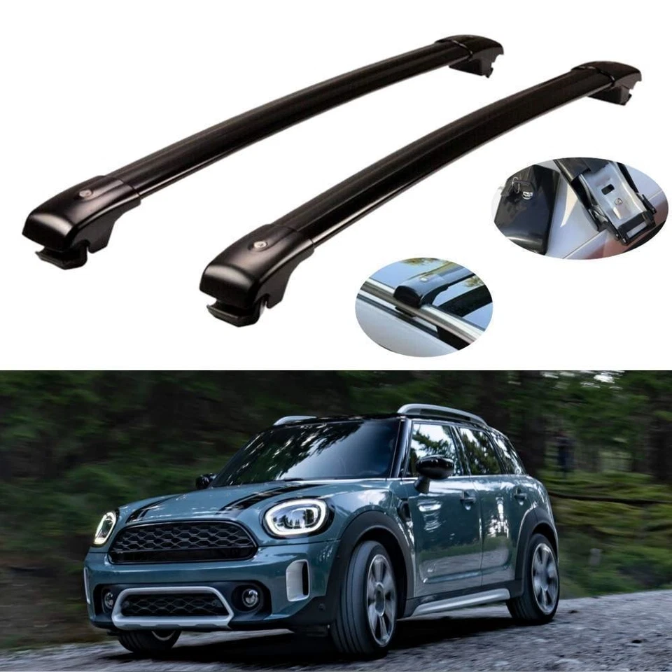 175lbs Roof Rack Cross Bar Carrier Fits For Mini Cooper Countryman F60 2017-2023 - Image 1 of 4