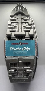 Nordic Ware Pirate Ship Cake Pan Procast Bakeware 10-Cup Capacity New - Picture 1 of 3