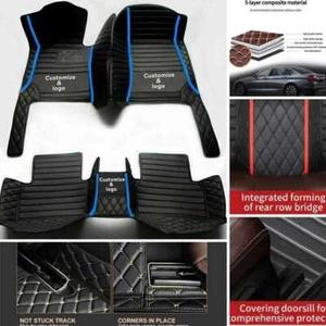 For Porsche Cayman Cayenne Macan Panamera Taycan Car Floor Mats Waterproof Auto - Picture 1 of 30