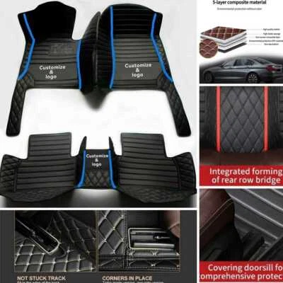 For Porsche Cayman Cayenne Macan Panamera Taycan Car Floor Mats Waterproof Auto - Image 1 of 4