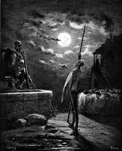 Impresión o lienzo - Don Quijote por Gustave Dore - Imagen 1 de 1