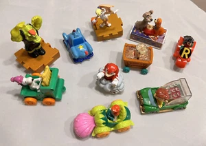 Fast Food Premiums That Have Wheels Ten Total In Lot McDonald’s And Others - Picture 1 of 10