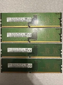 SK Hynix 4GBx4 16gb Total DDR4 PC4-2666V - Picture 1 of 2