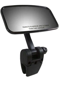 #599. CIPA 626-11083 11083 COMP II Black 4" X 11" Marine Mirror - Picture 1 of 8