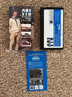 ABS and SIR: How They Work For You w/ Mort the Traffic Guy (VHS, 1995) + inserts - Image 1 of 4