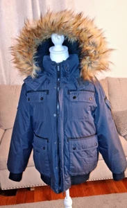 Dkny unisex Parka coat Size large - preowned very good condition - Picture 1 of 22