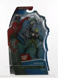 Spider Man SCORPION ACTION FIGURE Slashing Stinger Attack Hasbro 2007 New NIP - Imagen 1 de 7