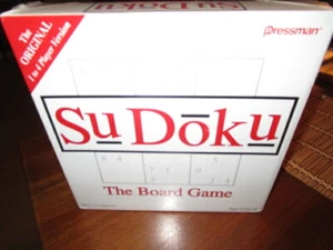 Pressman SUDOKU The Board Game - Original 2005 Multiplayer Brand New Sealed - Picture 1 of 5