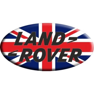 Sticker Union Jack Royal British flag Land Rover OVAL - Picture 1 of 1
