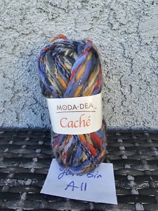 NOS Moda Dea Cache Rendezvous Color 2368/1603 72 yds 1 Skein Yarn Crochet - Picture 1 of 4