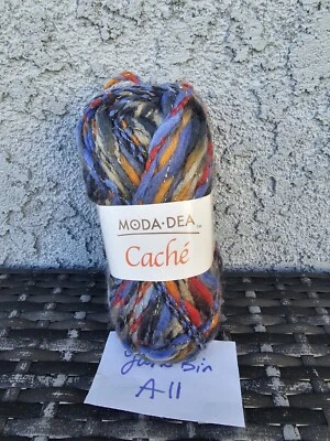 NOS Moda Dea Cache Rendezvous Color 2368/1603 72 yds 1 Skein Yarn Crochet - Image 1 of 4