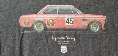 1974 BMW Jagermeister футболка размер большой от гараж проект 101 - Изображение 1 из 3