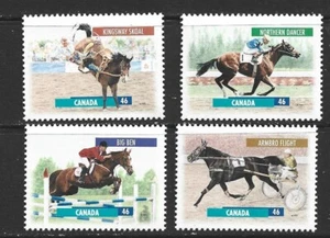 CANADA - 1999 CANADIAN HORSES - SCOTT 1791 TO 1794 - MNH - Picture 1 of 1