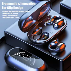 Auriculares estéreo Bluetooth de conducción ósea bajos deportes Cip TWS - Imagen 1 de 10