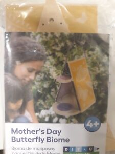 NEW! Lowe's Butterfly Biome Kids Workshop Kit with Patch May 2024 Mother's Day