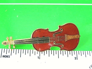 VIOLIN - hat pin , hatpin , brooch GIFT BOXED - Picture 1 of 7