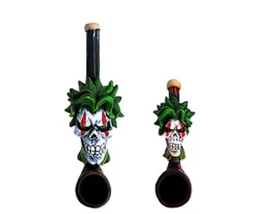 Juego de 2 piezas de mini y pipas pequeñas y mini y corbata calavera hecha a mano tabaco para fumar - Imagen 1 de 3