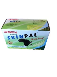MORINGA Herbal African Black Soap, RAW bar - Picture 1 of 5