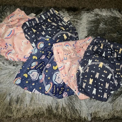 UpAiry Training Pants Underwear Toddler Medium Unicorns Spaceship Bears 5/Set - Image 1 of 4