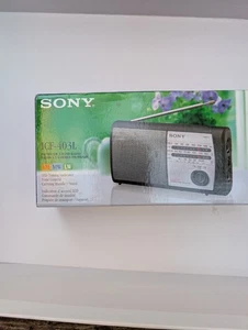 Sony ICF-403L Radio FM/MW/LW 3 bande NOS nuova - Foto 1 di 11