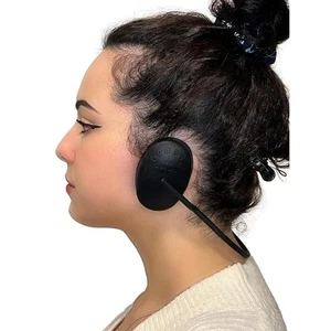 Ear Covers for Shower, Heat and Hair Dye Protection - Black - - Picture 1 of 8