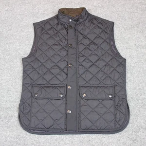 Barbour Lowerdale Gilet Steppweste Herren XL schwarz durchgehender Reißverschluss Taschen - Bild 1 von 16