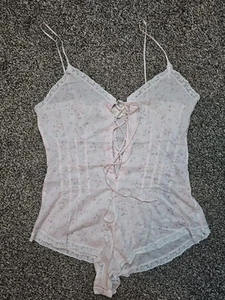 Vintage Victoria's Secret geblümte Dessous Gr. Medium - Bild 1 von 6