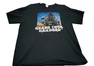 Grand Funk Railroad 2017 Tour Concert T-Shirt Black Size Large  - Picture 1 of 5