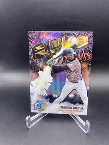2025 Bowman Chrome Adios! FERNANDO TATIS JR. AD-7 San Diego Padres - Picture 1 of 2