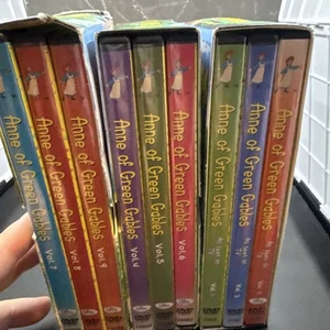 Anne of Green Gables: The Series Vol. 1–9 (DVD, 9-Disc, 3-Box Set) Animated - Bild 1 von 9