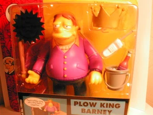 2003 The SIMPSON`s interactive figure WOS series 11  PLOW KING BARNEY - Picture 1 of 3