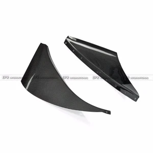 For Toyota MK4 Supra JZA80 Carbon Fiber Front Bumper Canard Splitter Fin Kits - Picture 1 of 6