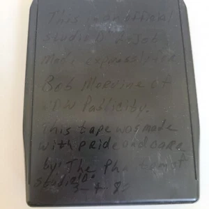 8 Tracks Unknown Hand Written Label 1985 Studio D Bob Mervine Of New Publicity - Picture 1 of 4