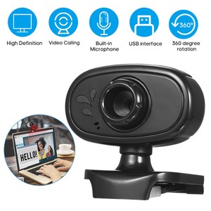 0.3MP Webcam USB Clip-On Rotating Webcam for PC Laptop B7Z9