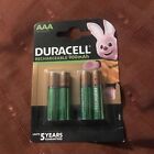 Duracell Aaa 900 Mah Rechargeable Batteries - Pack Of 4 New Sealed Packet