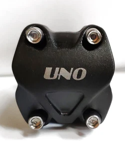 UNO 3D forged Alloy Short Stem Cycling 31.8mm x 35mm 45m 55mm 1 1/8" black - Picture 1 of 2