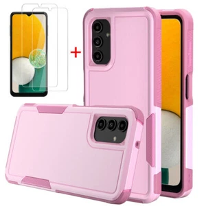 For Samsung Galaxy A03S A13/A53 5G Rugged Slim Phone Case Cover/Screen Protector - Zdjęcie 1 z 16