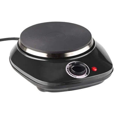 ROSENSTEIN & SÖHNE Kompakte elektrische Einzel-Kochplatte, 1.000 Watt, 155 mm, stufenlos