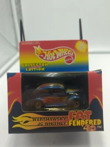 Hot Wheels Warshawsky JC Whitney Fat Fendered ‘40 See Store Sale - Picture 1 of 2