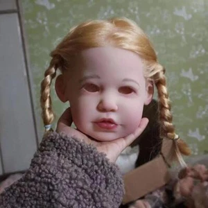 28inch Artist Painted Reborn Baby Doll Kit Unassembled Linh Rooted Hair Toddler  - Bild 1 von 4