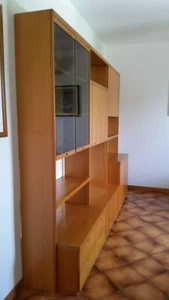 Mobile soggiorno in rovere naturale. 300×50×230h - Foto 1 di 3