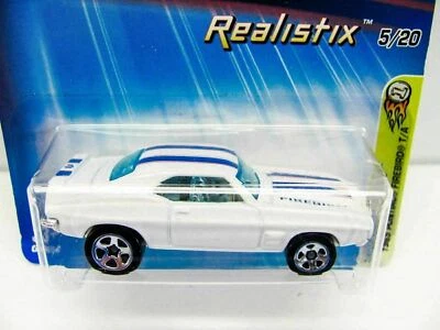 1 NEW Hot wheels Die Cast Collectible - Realistix 1969 Pontiac Firebird T/A 2005 - Image 1 of 4