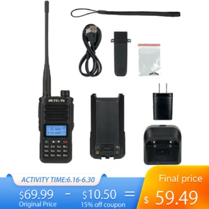 Long Range Walkie Talkie Retevis RA89 Dual Band Handheld Waterproof For Rescue - Zdjęcie 1 z 14