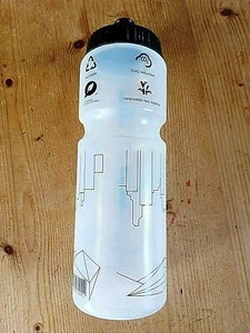 XLC WASSERFLASCHE STADT DER BERGE - LIEBE RADFAHREN. NEU. DURCHSICHTIG EINFACH FÜR 750ML - Bild 1 von 5