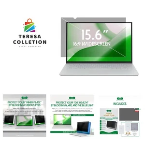 15.6 Inch Laptop Privacy Screen Shield for 16:9 Wide Display - Anti Glare Com... - Afbeelding 1 van 7