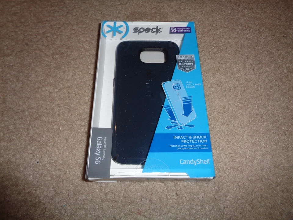 Auténtica funda SPECK Candy Shell genuina para Samsung Galaxy S6 negra SPK-3920 Foto 1 de 1